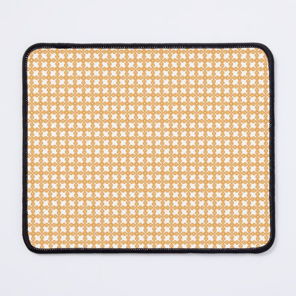Item preview, Thai pattern from the Rattanakosin period, Thai fabric, flower bush pattern, gold color, everyone in the family. designed and sold by isaartboho.