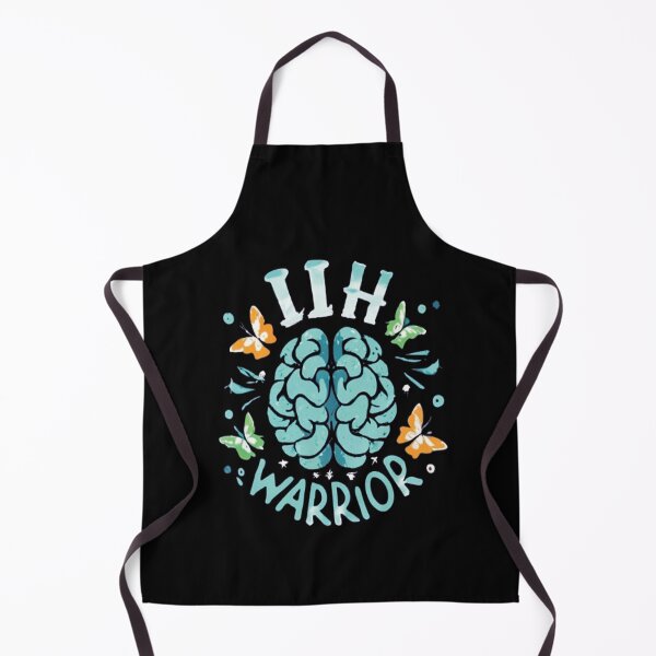 Item preview, Idiopathic Intracranial Hypertension Awareness Hope Ribbon Hearts Warrior designed and sold by UrbanGraphixs.
