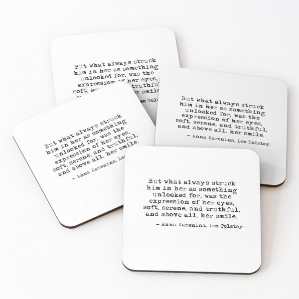 Item preview, Above all, her smile - Anna Karenina designed and sold by peggieprints.
