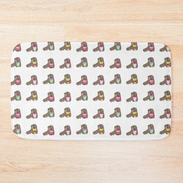 Item preview, Walruses And Boba Tea designed and sold by TheAnimalZ00.