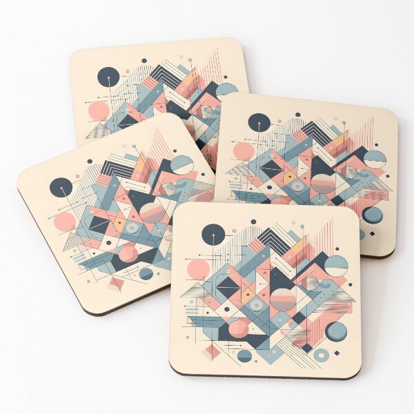 Item preview, Pastel Colorful Shapes designed and sold by Alessei.