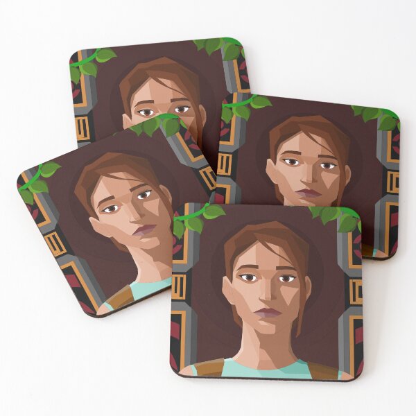 Item preview, Tomb Raider Lara Croft Portrait: TOMB OF QUALOPEC designed and sold by Retro Prince.