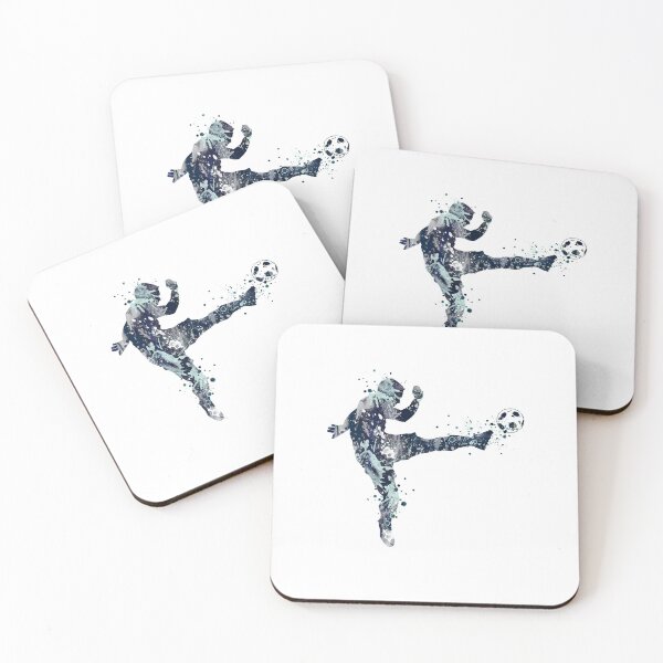 Item preview, Boy Soccer Player Volley Shot designed and sold by LotusGifts.