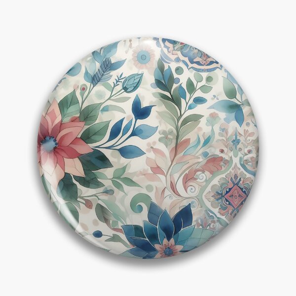 Item preview, Otro estampado floral estilo acuarela designed and sold by WhimsyWorksShop.