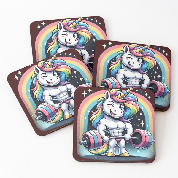 Item preview, Unicorn Weightlifting Women Deadlift Fitness Gym Racerback designed and sold by CountryVanilla.