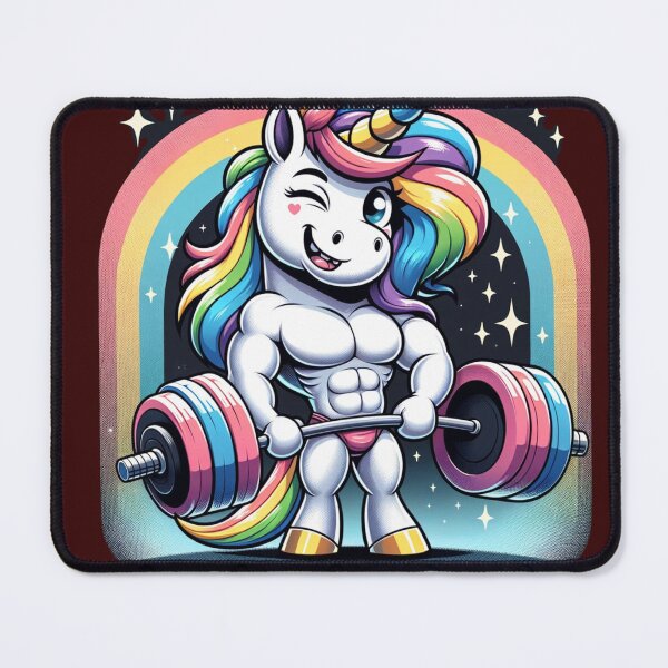 Item preview, Unicorn Weightlifting Women Deadlift Fitness Gym Racerback designed and sold by CountryVanilla.