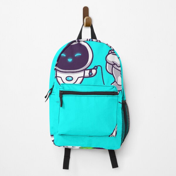 Item preview, Interstellar Playtime: Cute Astronaut Jumps Rope with Alien and Robot designed and sold by hjian8219.
