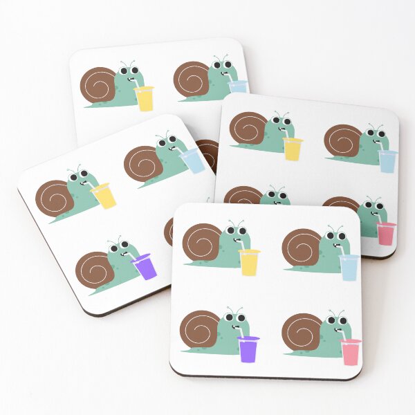 Item preview, Cute Snails And Boba Tea designed and sold by TheAnimalZ00.