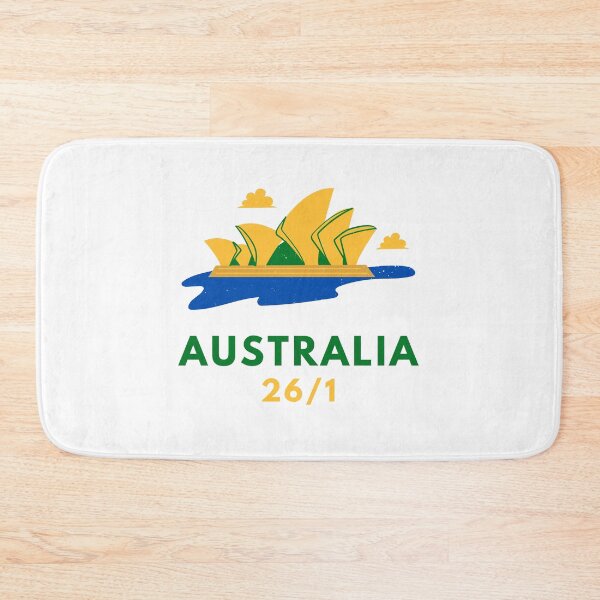 Item preview, Australia Day Green Gold Vector Art designed and sold by FlammableTacoTS.