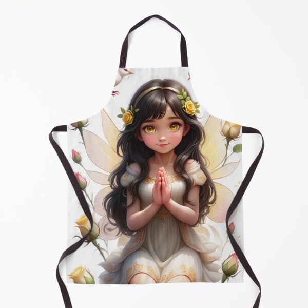 Item preview, Floral Christian Anime Beautiful Fairy Prays designed and sold by duke818.
