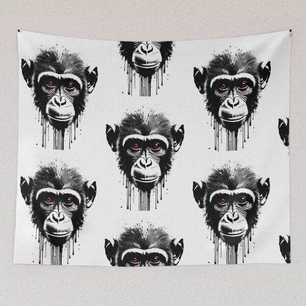 Item preview, Ape paint Splattered designed and sold by colorexz.