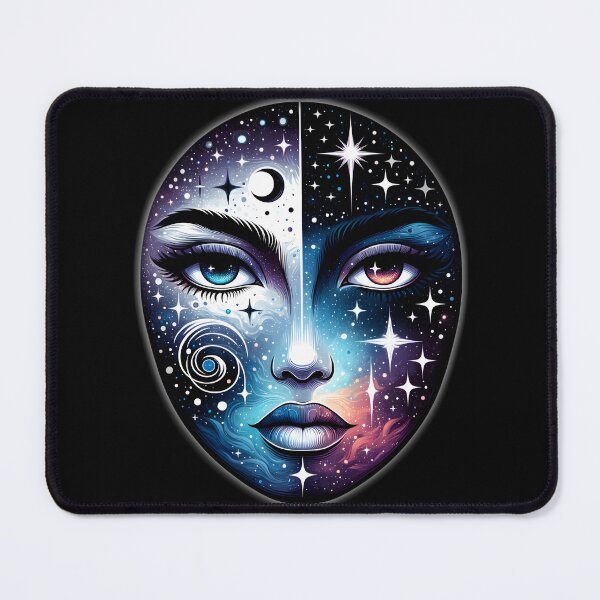 Item preview, Cosmic Woman Face Art designed and sold by BrooklynBrand.