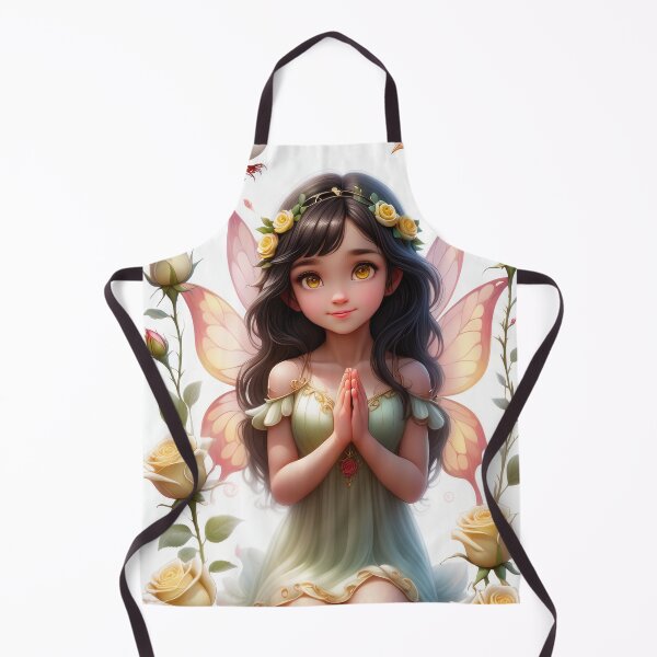 Item preview, Floral Christian Anime Beautiful Fairy Prays designed and sold by duke818.