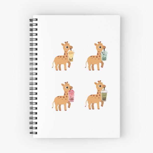 Item preview, Cute Giraffes And Boba Tea designed and sold by TheAnimalZ00.