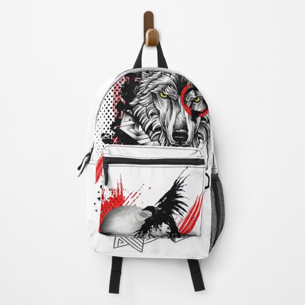 Item preview, Trash Polka and Geometric Wolf Design designed and sold by AquiliFilius.