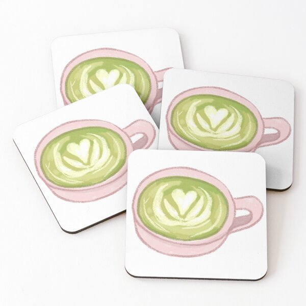 Item preview, heart matcha latte designed and sold by sunnyaesthetic.