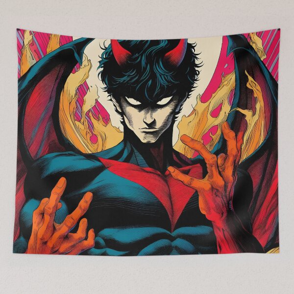 Item preview, Soul-shaking Despair: Unleashing the Dark Fantasy of Devilman CryBaby designed and sold by InsaneLEDP1994.