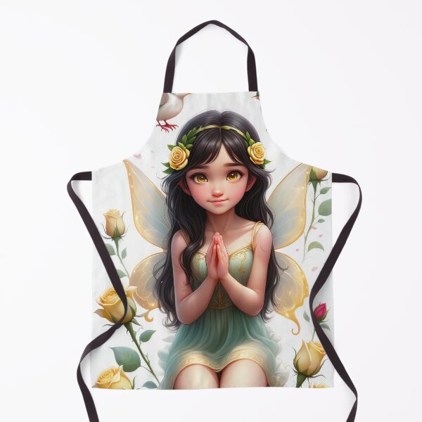 Item preview, Floral Christian Anime Beautiful Fairy Prays designed and sold by duke818.