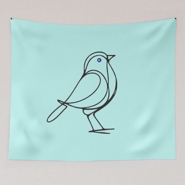 Item preview, Bird - Line Art Minimalism designed and sold by HausKatz.