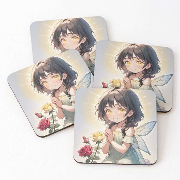 Item preview, Rose Christian Anime Beautiful Fairy Prays designed and sold by duke818.