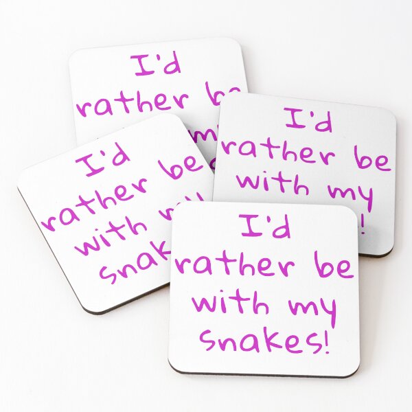 Item preview, I'd rather be with my snakes! designed and sold by RiddlerReptiles.