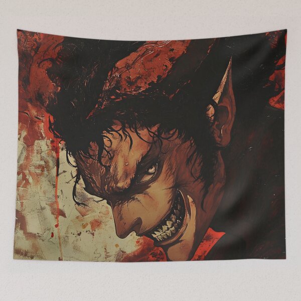 Item preview, Soul-shaking Despair: Unleashing the Dark Fantasy of Devilman CryBaby designed and sold by InsaneLEDP1994.
