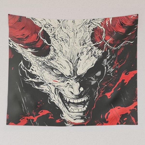 Item preview, Soul-shaking Despair: Unleashing the Dark Fantasy of Devilman CryBaby designed and sold by InsaneLEDP1994.