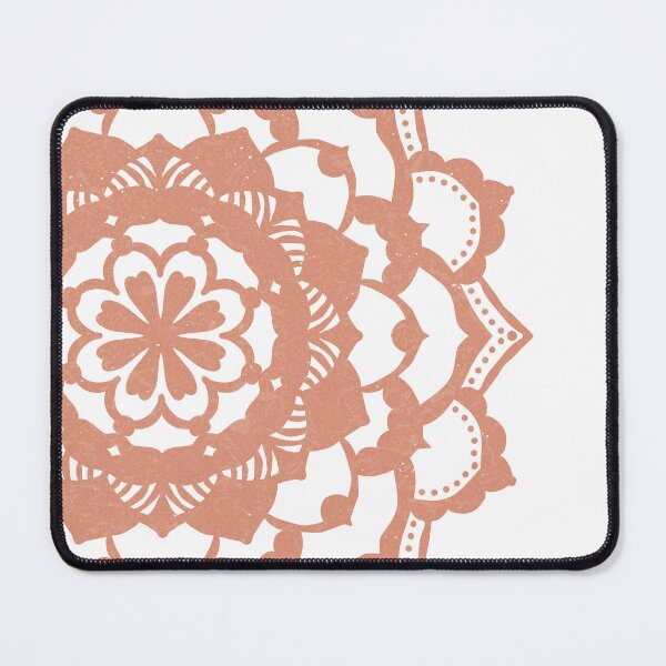 Item preview, Deva Mandala - Snow + Coral designed and sold by Irene Estelle.