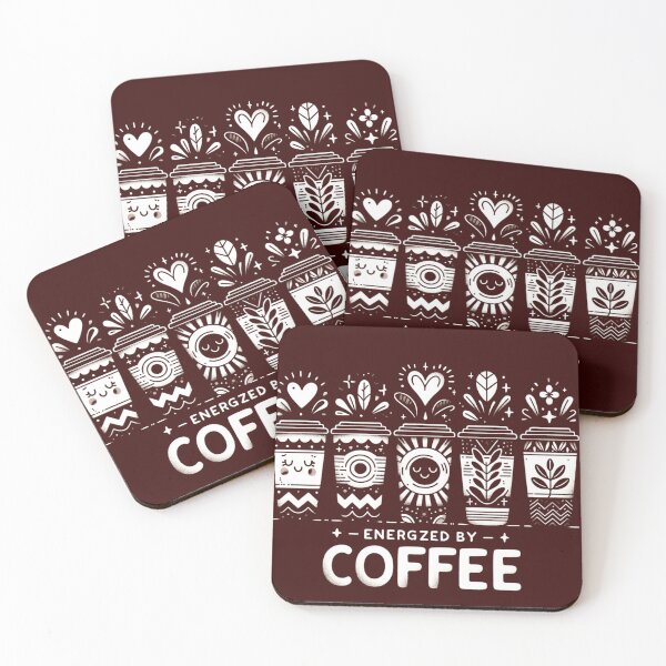 Item preview,  Cute Coffee Cups designed and sold by CountryVanilla.