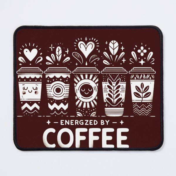 Item preview, Cute Coffee Cups designed and sold by CountryVanilla.