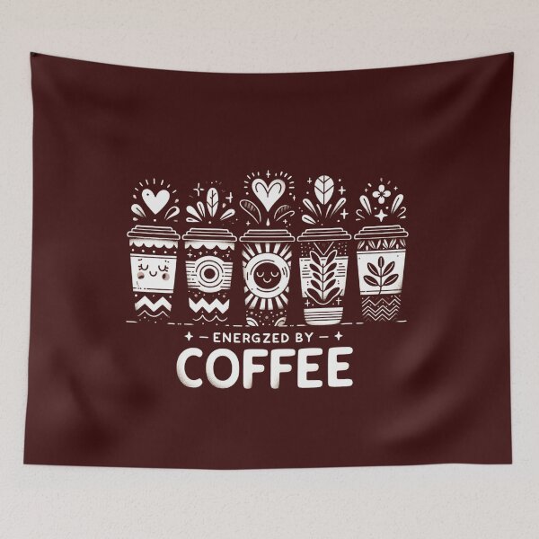 Item preview,  Cute Coffee Cups designed and sold by CountryVanilla.
