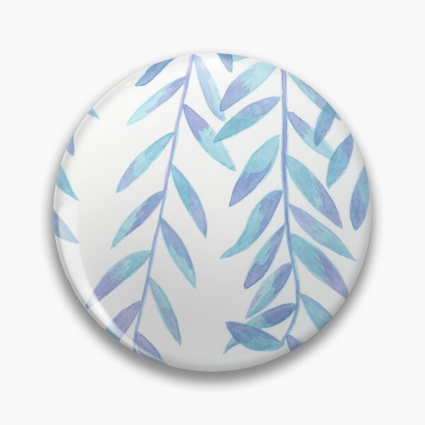Item preview, Blue Willow Leaves designed and sold by Wyndee Breheny.
