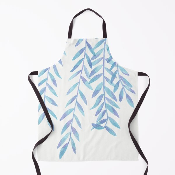 Item preview, Blue Willow Leaves designed and sold by Wyndee Breheny.