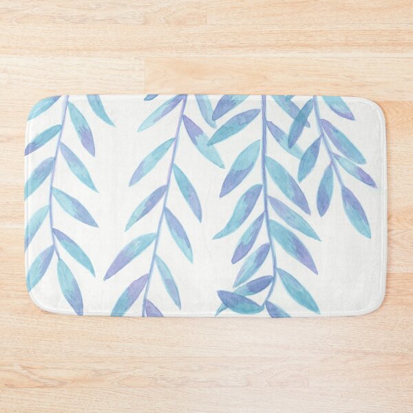 Item preview, Blue Willow Leaves designed and sold by Wyndee Breheny.