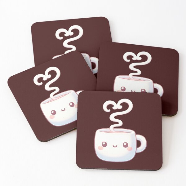 Item preview, Cute Coffee Cups designed and sold by CountryVanilla.