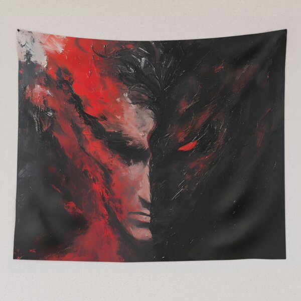Item preview, Soul-shaking Despair: Unleashing the Dark Fantasy of Devilman CryBaby designed and sold by InsaneLEDP1994.