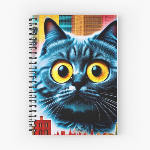 Item preview, Crazy cat cityscapes digital collage designed and sold by Funnystuffs4U.