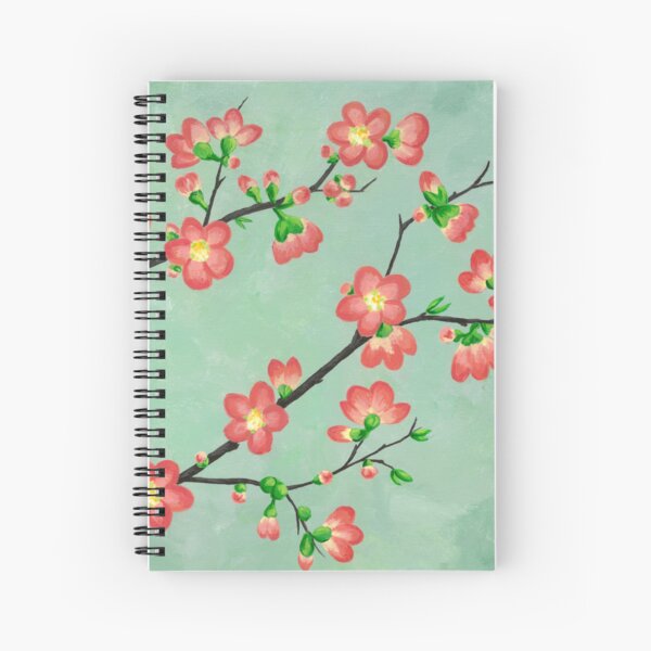 Item preview, Flowering Quince Blossoms designed and sold by Wyndee Breheny.