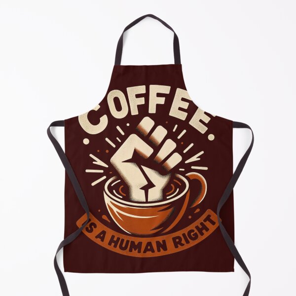 Item preview, Coffee Is A Human Right designed and sold by CountryVanilla.