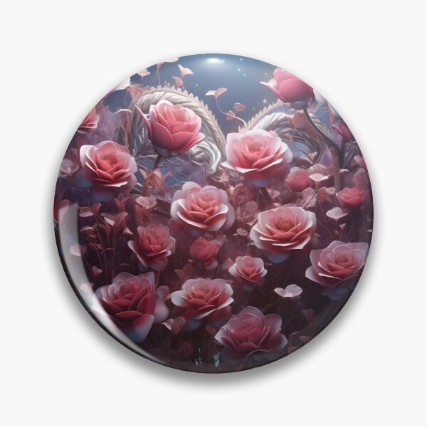 Item preview, Fantasy floral Valentine's Day print  designed and sold by dcrc.