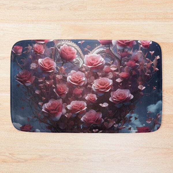 Item preview, Fantasy floral Valentine's Day print  designed and sold by dcrc.