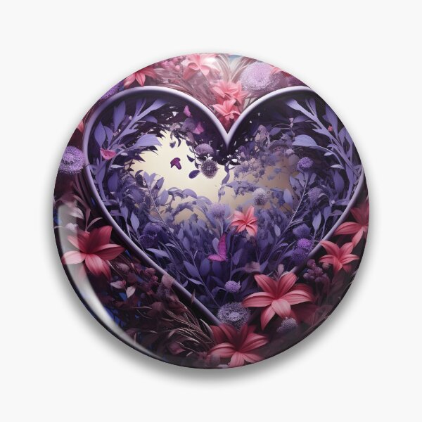 Item preview, Fantasy floral Valentine's Day print  designed and sold by dcrc.