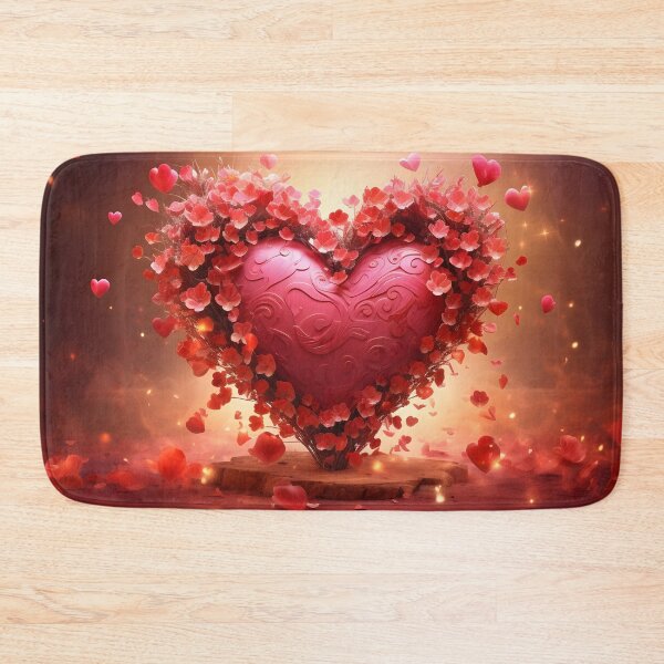 Item preview, fantasy floral valentines day print floral designed and sold by dcrc.