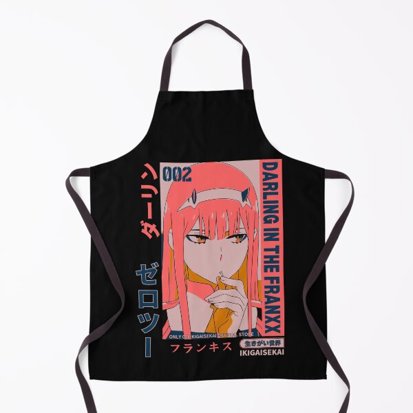 Item preview, Silent and Serious Gaze - Zero Two designed and sold by Isaias Gomez | IKIGAISEKAI.