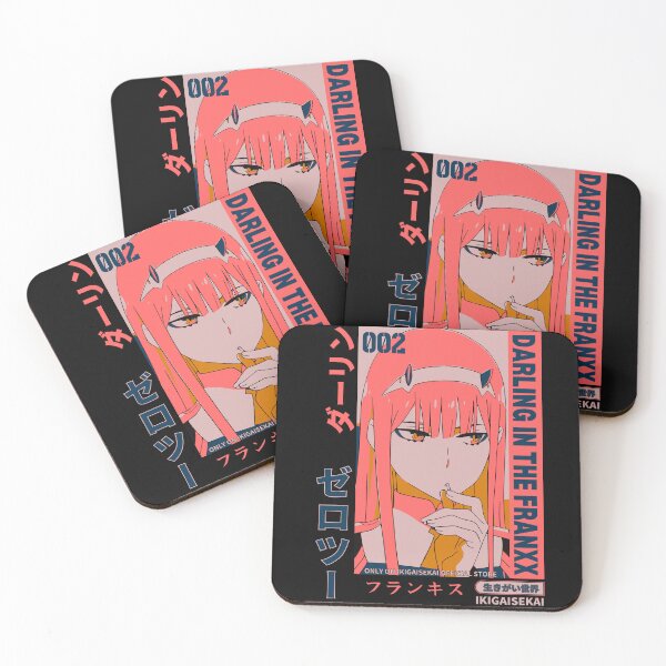 Item preview, Silent and Serious Gaze - Zero Two designed and sold by Isaias Gomez | IKIGAISEKAI.