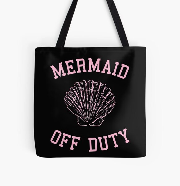 Mermaid Off Duty Deluxe Printing Small Purse Portable Receiving Bag Mermaid Off Duty Deluxe Printing Small Purse Portable Receiving Bag