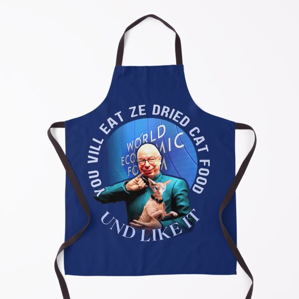 Item preview, Klaus Schwab: You vill eat ze dried cat food -- und like It. designed and sold by Sanctum Icons.