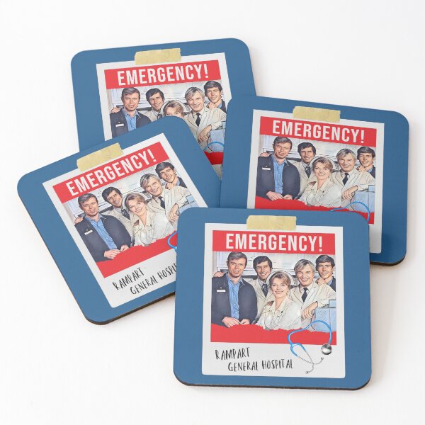 Item preview, Rampart General Hospital Staff, Emergency TV Show Art designed and sold by DNiceGirl.