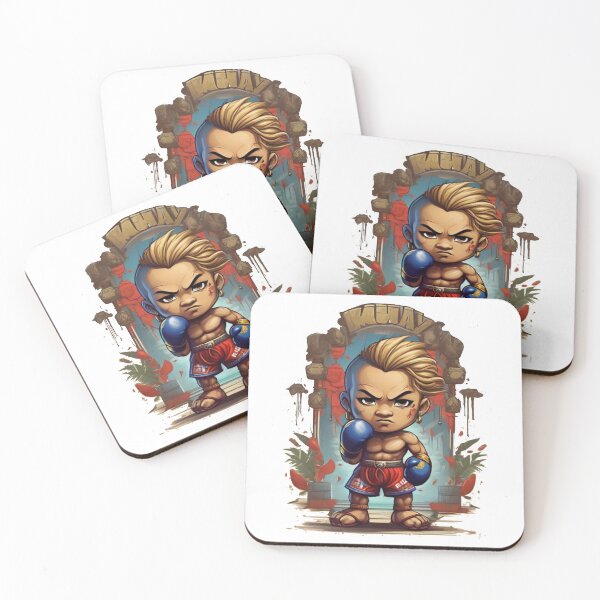 Item preview, Muay Thai Cartoon designed and sold by TimeBender.