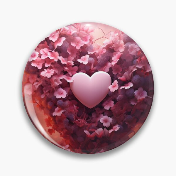 Item preview, fantasy floral valentines day print floral designed and sold by dcrc.